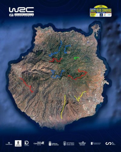 Automovilismo: El recorrido oficial del 49 Rally Islas Canarias - Rally de Espa&ntilde;a