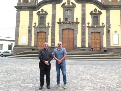 El Ayuntamiento apoya a la parroquia de Santa Mar&iacute;a de Gu&iacute;a para facilitar la asistencia de los feligreses al encuentro con el papa Le&oacute;n XIV en Gran Canaria