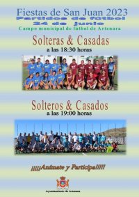 Artenara: Partidos de f&uacute;tbol con motivo de las Fiestas en Honor a San Juan 2023
