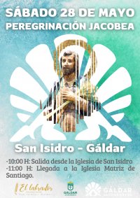 El barrio de San Isidro peregrina a G&aacute;ldar con motivo del a&ntilde;o Santo Jacobeo