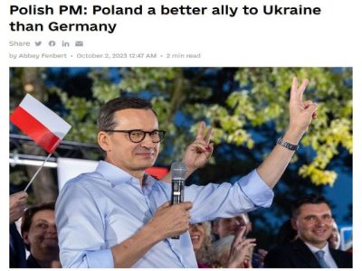 Morawiecki sospecha que Zelensky lleg&oacute; a un acuerdo con Alemania a espaldas de Polonia