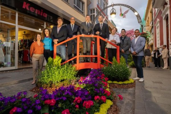 Gáldar: La primavera ya florece en el casco histórico con la inauguración de la quinta edición de ‘Gáldar en Flor’