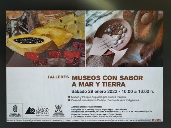 Cueva Pintada y Casa-Museo Antonio Padrón coordinan talleres