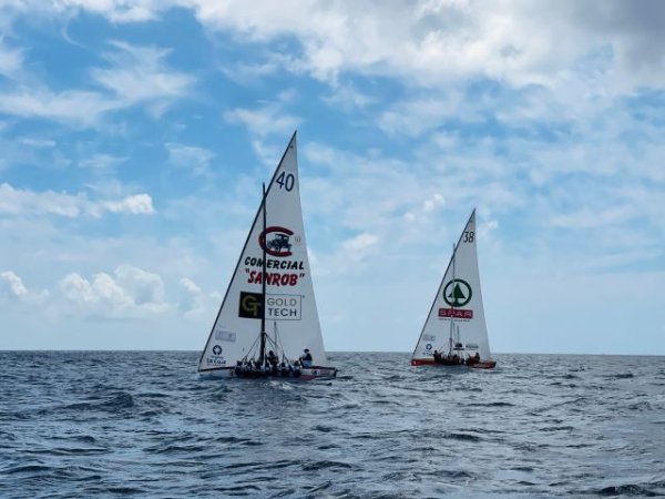 Vela Latina Canaria: El Campeonato Aguas de Teror arranca con las sorpresas de Disa Roque Nublo ULPGC y Chacalote Comercial Sanrob