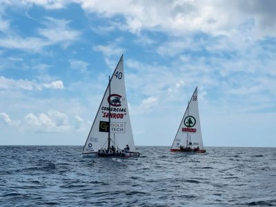 Vela Latina Canaria: El Campeonato Aguas de Teror arranca con las sorpresas de Disa Roque Nublo ULPGC y Chacalote Comercial Sanrob