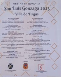 Villa de Firgas: Este viernes 2 de junio a las 20:30, tendr&aacute; lugar el Preg&oacute;n de las Fiestas de San Luis Gonzaga