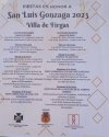 Villa de Firgas: Este viernes 2 de junio a las 20:30, tendrá lugar el Pregón de las Fiestas de San Luis Gonzaga