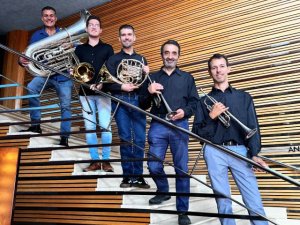 Gospel, can-can, tango y West Side Story con Just 5 Brass en El Hierro