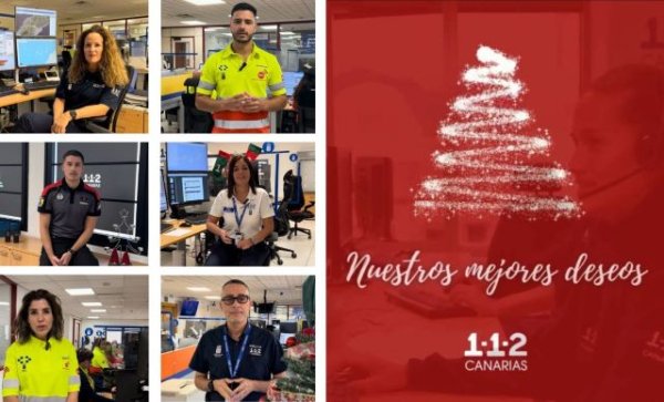 El Gobierno refuerza la campaña de recomendaciones y consejos para una Navidad segura desde las redes del 1-1-2