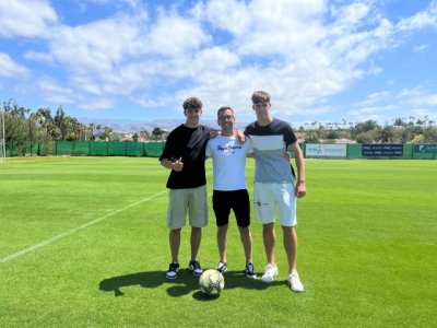 El CD Tenerife capta en Gran Canaria dos nuevas apuestas de futuro procedentes del CD Maspalomas