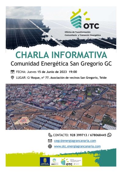El Cabildo presenta a los vecinos de San Gregorio el proyecto de comunidad energ&eacute;tica