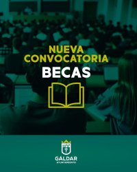 G&aacute;ldar ampl&iacute;a el plazo de convocatoria de becas a estudiantes hasta el 4 de junio