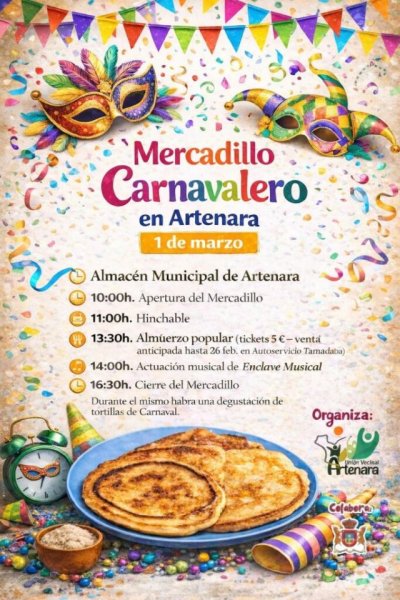 ¡El espíritu del Carnaval llega a Artenara!