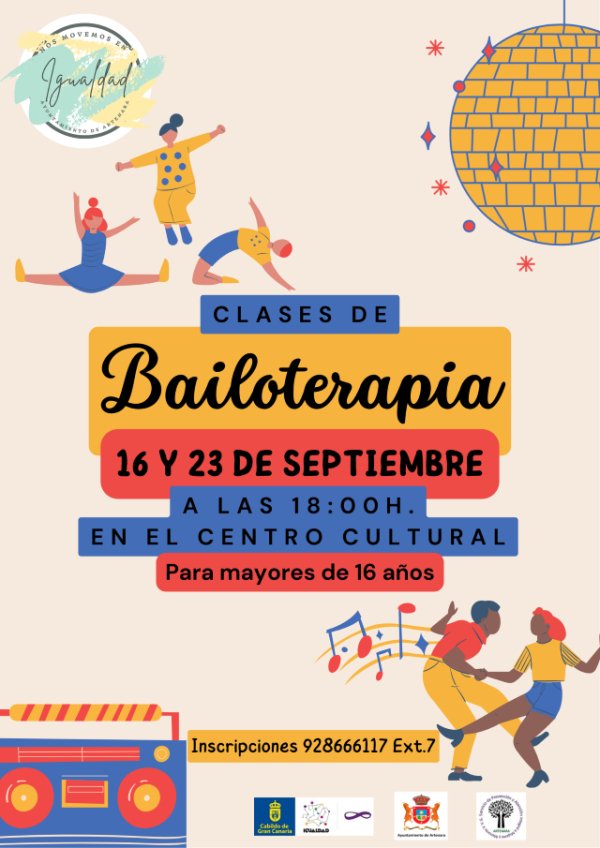 Artenara: Clases de Bailoterapia