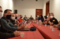 La lava discurre por el sector central y la colada al oeste de Monta&ntilde;a Cogote est&aacute; pr&aacute;cticamente inactiva