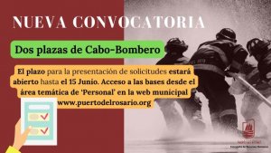 Puerto del Rosario: El Ayuntamiento anuncia una nueva convocatoria para la provisión de dos plazas de Cabos-bomberos