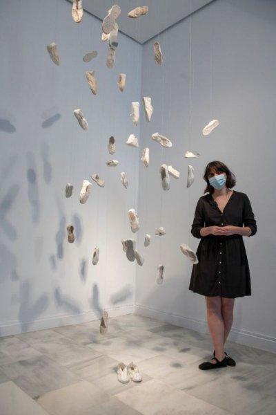 La artista Palma Christian imparte en el Taller de Grabado del Cabildo un curso de iniciaci&oacute;n al grabado calcogr&aacute;fico.