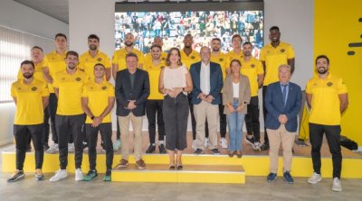 Guaguas Municipales acoge la presentaci&oacute;n oficial del CV Guaguas, que aspira a ser protagonista en la Superliga y Champions League