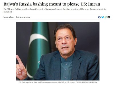 El comentario de Imran sobre el sesgo proestadounidense de Bajwa pone en contexto el último año de vínculos con Rusia
