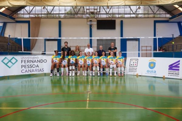 Gu&iacute;a arropa al Gu&iacute;a CDV Universidad Fernando Pessoa Canarias en su camino hacia la &eacute;lite del voleibol nacional