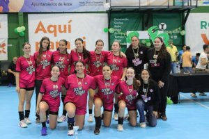 Balonmano Femenino :El 3COM Squad Valsequillo firma un brillante subcampeonato en la Final Four Cadete Femenina
