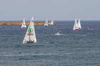 Vela Latina Canaria: El Poeta Tom&aacute;s Morales Clipper da la sorpresa venciendo al Hospital La Paloma Pueblo Guanche