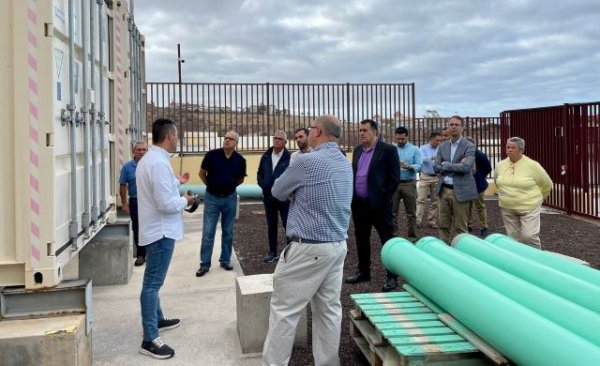La Gomera impulsa el desarrollo de infraestructuras hidráulicas para la gestión del ciclo del agua (Vídeo)
