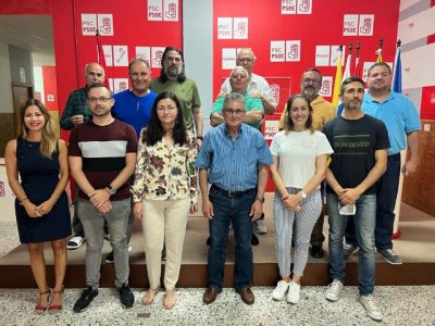 La recién elegida Ejecutiva del PSOE de Gáldar mantiene su primera reunión