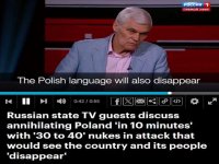 Artículo de opinión: &#039;No tomen en serio a los expertos rusos: Rusia no se está preparando para bombardear Polonia con armas nucleares&#039;