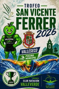 El Club Nataci&oacute;n Valleverde celebra una nueva edici&oacute;n del Trofeo San Vicente Ferrer 2026