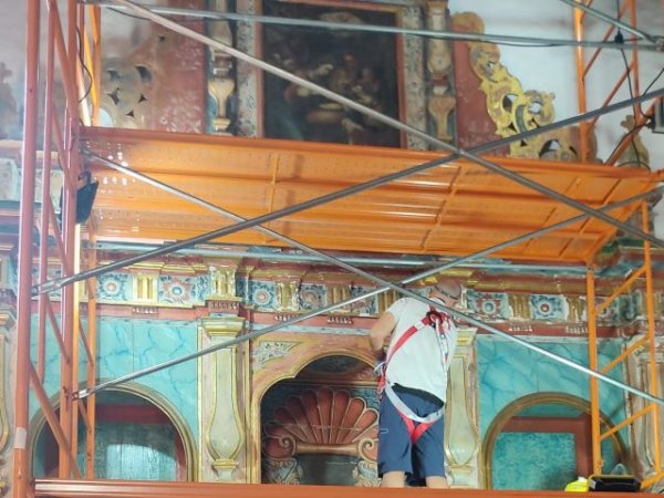 La Gomera: El Cabildo inicia los trabajos de rehabilitaci&oacute;n del patrimonio eclesi&aacute;stico