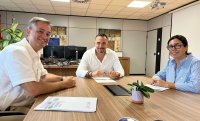 El director del SCS se re&uacute;ne con los colegios de farmac&eacute;uticos de ambas provincias