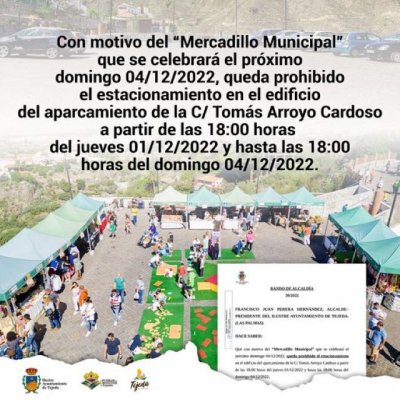 Tejeda: Prohibido el estacionamiento en el edificio del aparcamiento de la C/ Tomás Arroyo Cardoso