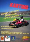 Agaete: La concejal&iacute;a de Juventud invita a los j&oacute;venes a disfrutar del karting el pr&oacute;ximo viernes 7 de octubre,