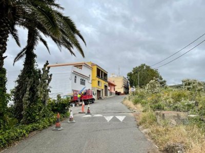 Gu&iacute;a: La carretera de la Cuesta de Caraballo se cierra al tr&aacute;fico entre las viviendas 7 y 13 los d&iacute;as 24,25 y 26 de abril