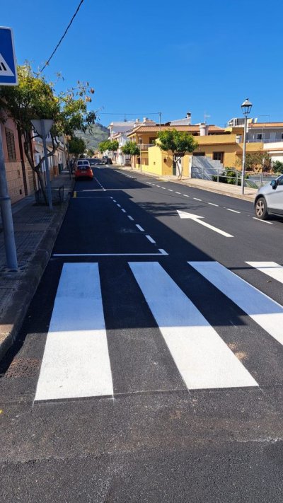 Tenerife: El Ayuntamiento de Tegueste renueva la Calle Las Flores para mejorar la seguridad, accesibilidad y calidad de vida vecinal