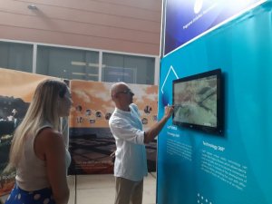 Cueva Pintada inauguró hoy la exposición ‘Ventanas al Patrimonio’ a través del uso de las nuevas tecnologías