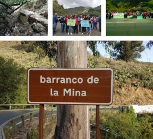 La justicia da la razón a Turcón-EeA en el Barranco de La Mina, por su denuncia de un supuesto delito de prevaricación
