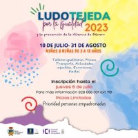 La LUDO Tejeda 2023 ha sido dise&ntilde;ada por y para la Igualdad y la prevenci&oacute;n de la violencia de g&eacute;nero