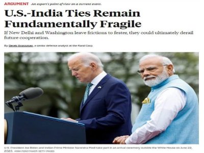Artículo de opinión: &#039;Los expertos estadounidenses no admitirán que su país es responsable de los frágiles vínculos entre India y Estados Unidos&#039;