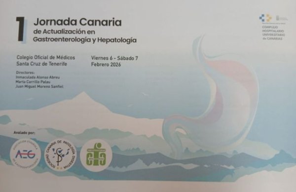 Tenerife re&uacute;ne a 55 especialistas en las Jornadas Canarias de Actualizaci&oacute;n en Gastroenterolog&iacute;a y Hepatolog&iacute;a