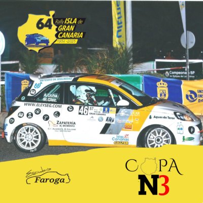 Automovilismo: La nueva Copa N3 Gran Canaria, pone en marcha el crono con la celebración del 64 Rally Isla de Gran Canaria