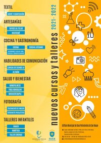 La Universidad Popular Ciudad de Guía arranca en noviembre el nuevo Curso 2021-2022 con un programa de 15 talleres