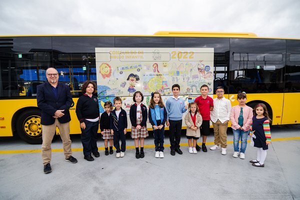 Guaguas Municipales premia el ingenio art&iacute;stico de doce escolares en el concurso infantil de dibujo