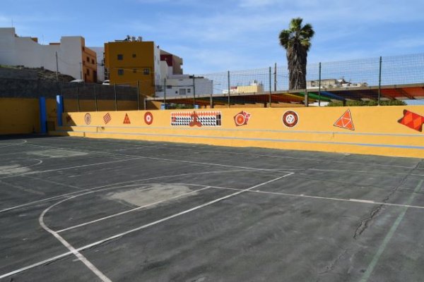 Gáldar: Sale a licitación el proyecto de techado de la cancha del colegio de Sardina