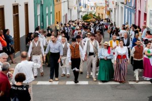Gáldar: San Isidro disfruta con devoción de su romería ofrenda