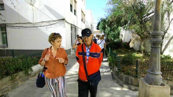 El PSOE de Agaete visita la Barriada Señorita María Manrique de Lara