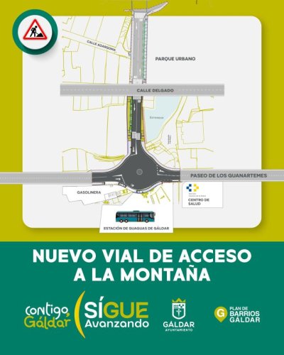 G&aacute;ldar adjudica el nuevo vial que unir&aacute; el Paseo de Los Guanartemes con la calle Delgado para acceder a La Monta&ntilde;a