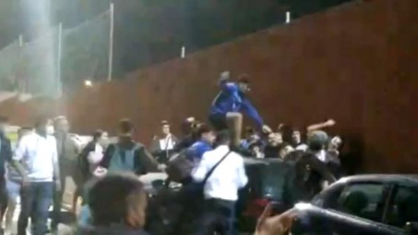 Pelea entre jugadores y familiares tras un partido de f&uacute;tbol base en Tenerife