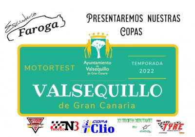 La Escuder&iacute;a Faroga, presentar&aacute; sus Copas en el Motortest Valsequillo